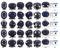 Certified 11840 Cts/5 Pcs Natural African Blue Sapphire Mixed Cut Wholesale Gems