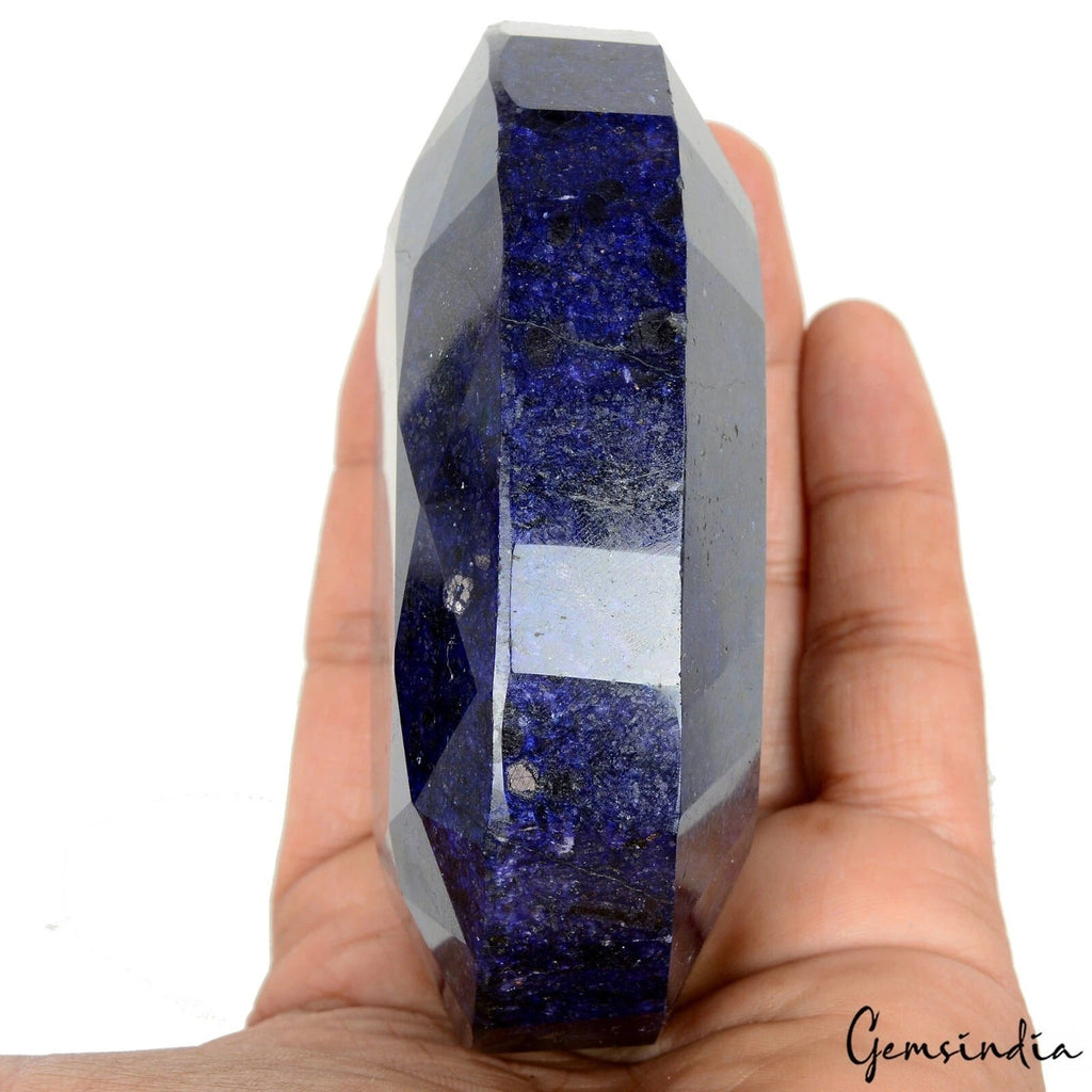 Museum Size 2980 Cts Natural African Dark Blue Sapphire Oval Loose Huge Gemstone