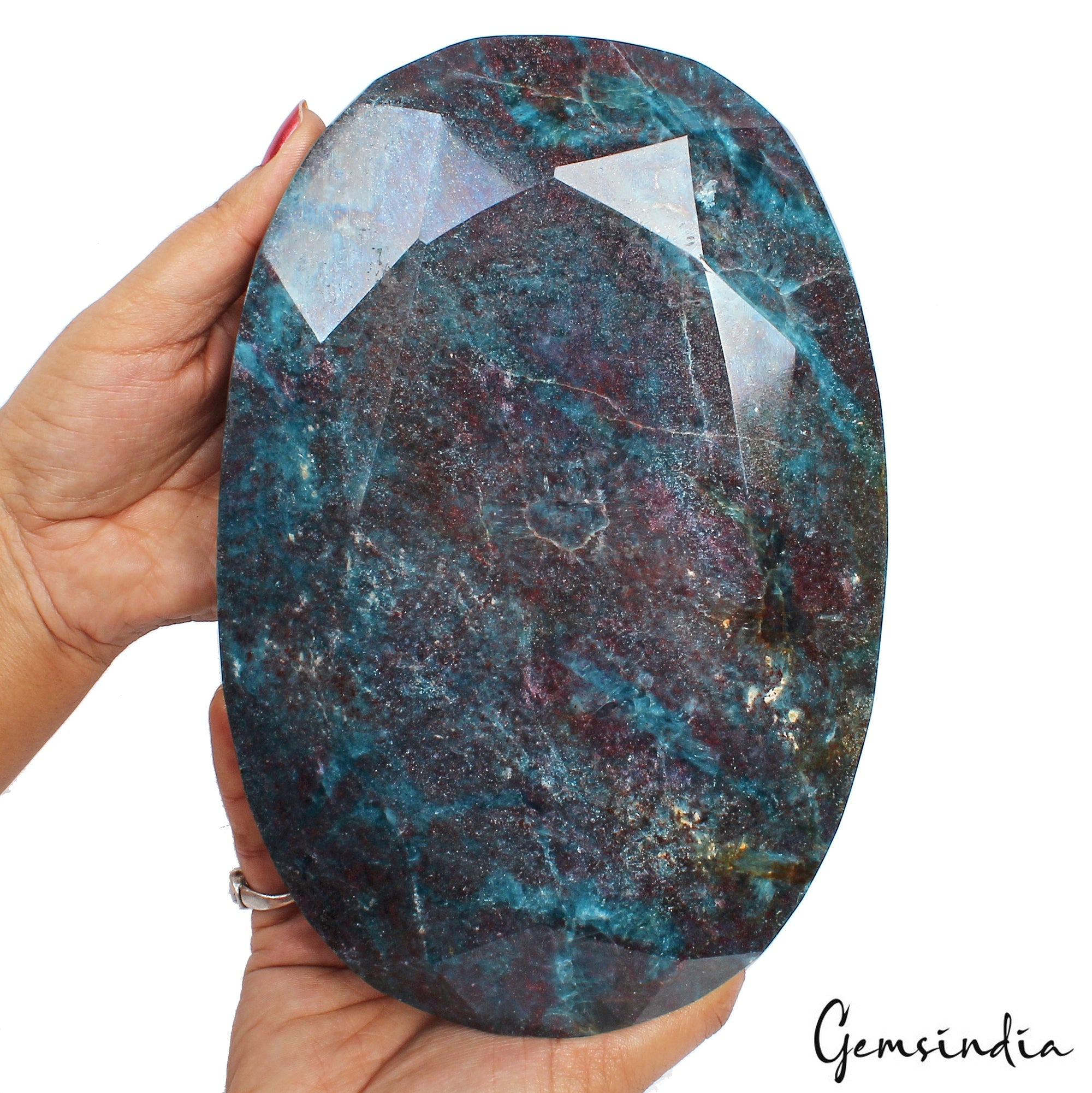 4.7 Kilo Natural Ruby Kyanite Oval Cut Huge Museum Size Untreated Gemstone NM