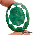 265.00 Ct Natural Blue Green Zambian Emerald Oval Cut Certified Loose Gemstone