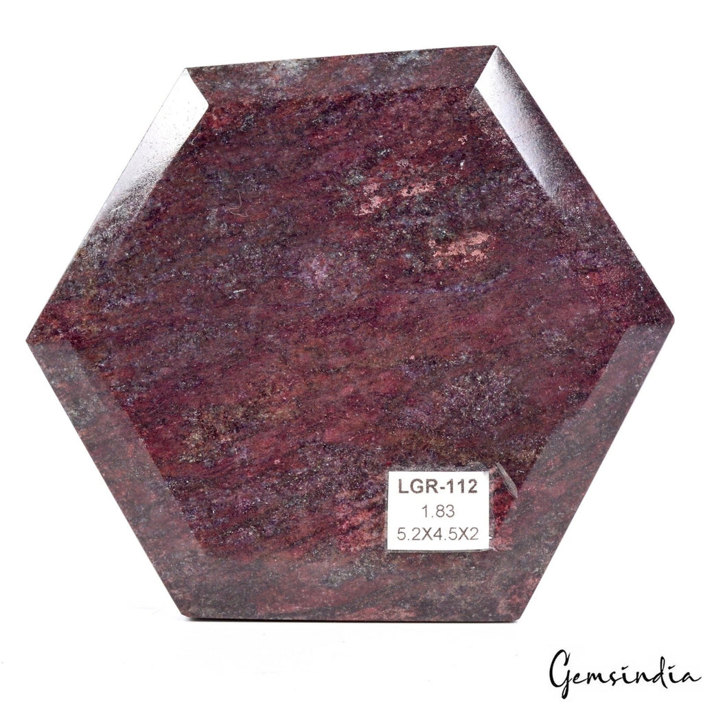 1.83 Kilo Natural Red Ruby Huge Museum Size Hexagon Cut Earth Mined Loose Gems