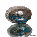 Turquoise Cabochon, Oval cabochon, Untreated — 30x19x16 mm, 105.80 Ct