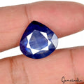 Blue Sapphire Loose Gemstone, Heated — 16x17x5mm, 16.20 Ct, Sri Lanka
