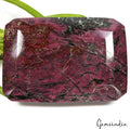 3.1 Kilo Natural Untreated Dark Red Ruby Octagon Cut Loose Museum Size Gemstone