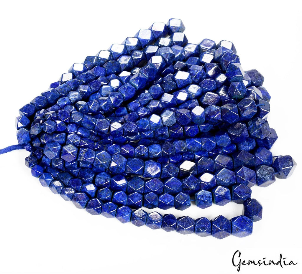Lapis Lazuli Beaded Strand, Color Enhanced, Blue — 5mm, 3170 Ct, Afghanistan