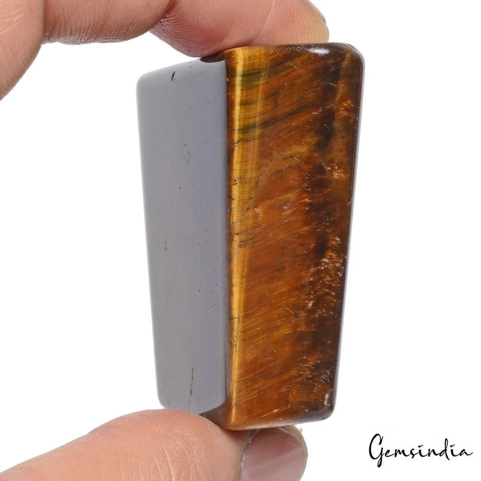 400 Ct Natural Untreated Brown Iron Tiger Eye Fancy Cab Huge Size Loose Gemstone