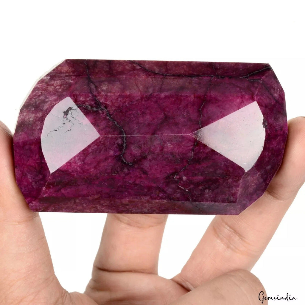 1350 Ct Natural Red Ruby Fancy Cut Earth Mined Museum Huge Size Loose Gemstone