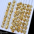 VVS 63 Pcs Natural Citrine 10mm-11mm Oval Faceted Cut Untreated Loose Gemstones