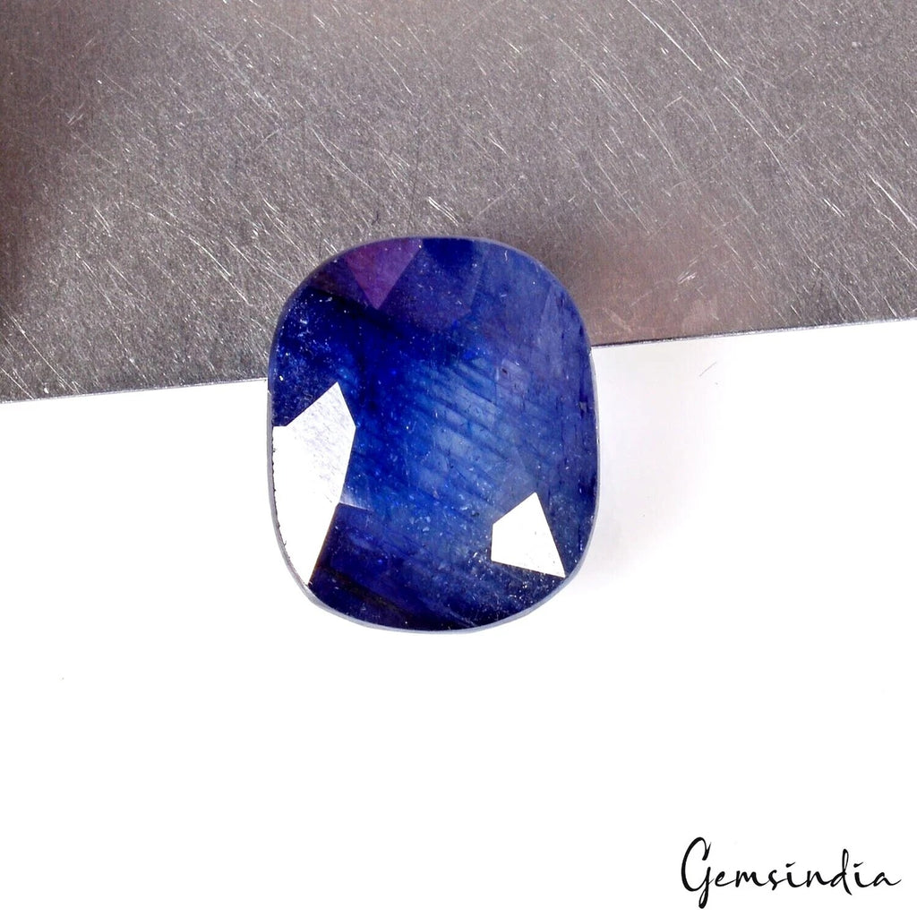 Ceylon Sapphire Loose Gemstone, Blue — 13x11x7mm, 11.30 Ct, Sri Lanka