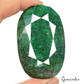 760 Ct Natural Green Brazilian Emerald Oval Cut Faceted Earth Mined Huge Gems
