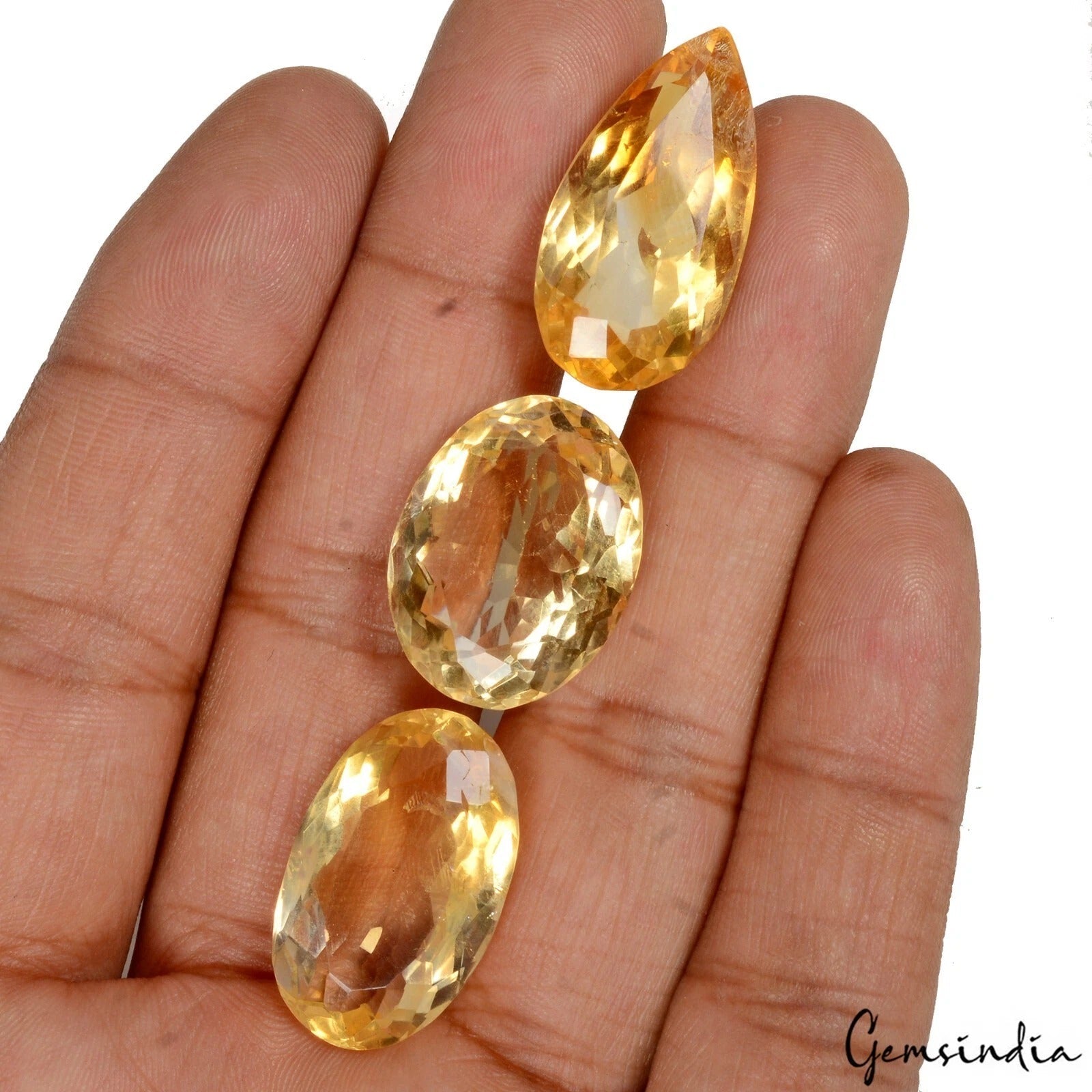 VVS 76.90 Ct Natural Citrine Mix Cut Loose Untreated Gemstones Wholesale Lot G g