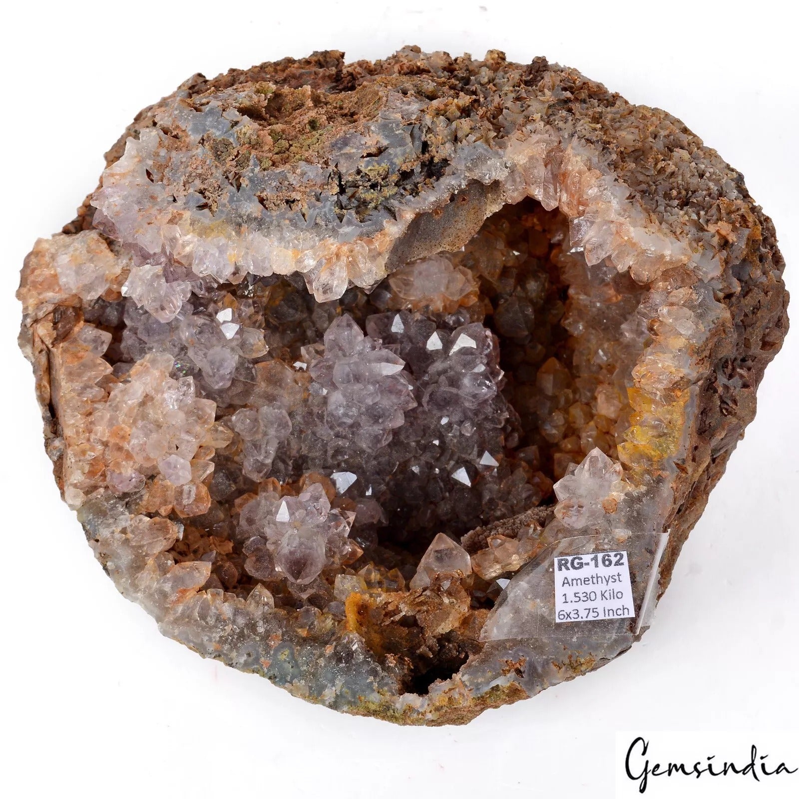 1.5 kilo Natural Amethyst Cluster Crystal Geode Druzy Chakra Healing Mineral