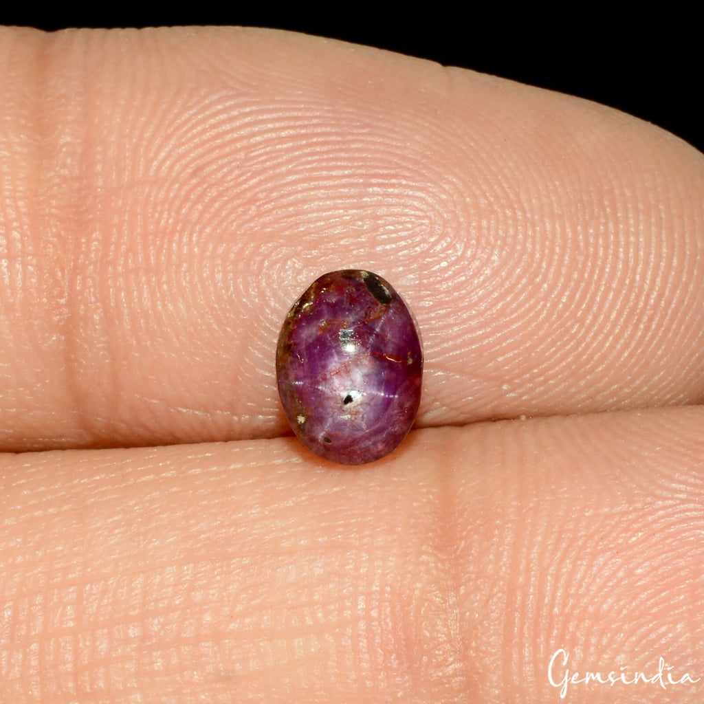 Ruby Loose Gemstone, Untreated, Red — 4mm, 2.00 Ct, Madagascar