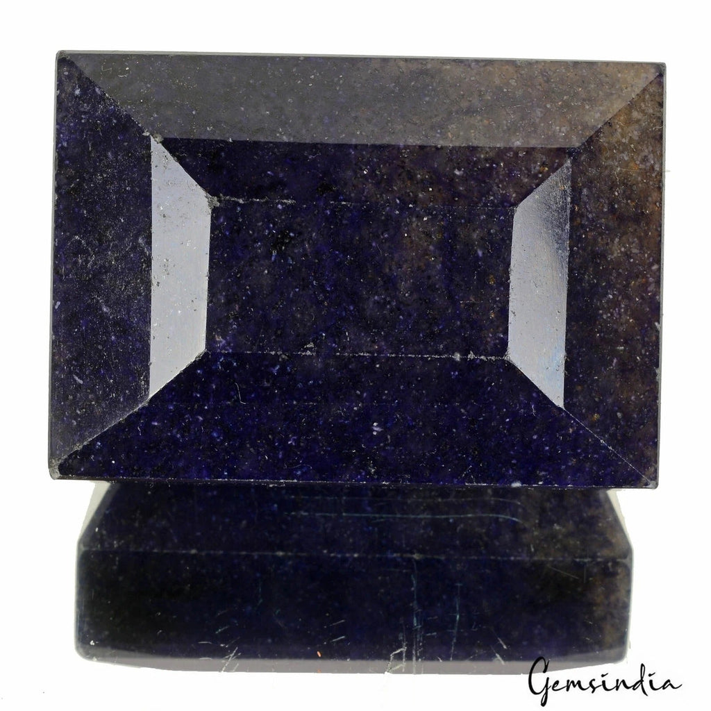 Certified 1990 Cts Natural African Blue Sapphire Sapphire Baguette Cut Huge Gem