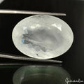 Aquamarine Loose Gemstone, Untreated — 25x18x11mm, 33.70 Ct, Brazil