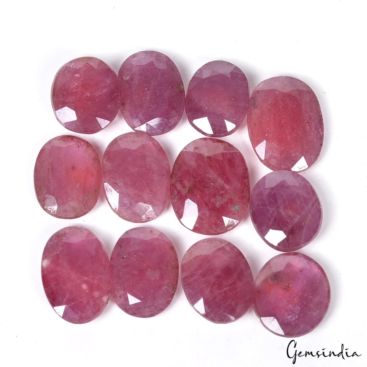Certified 95.30 Cts Natural Mozambique Red Ruby Oval cut Loose Gemstones