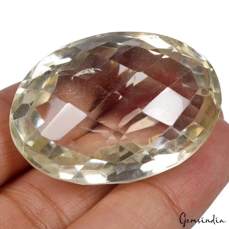 Quartz Loose Gemstone, Untreated — 41x30x22mm, 168.30 Ct, Madagascar