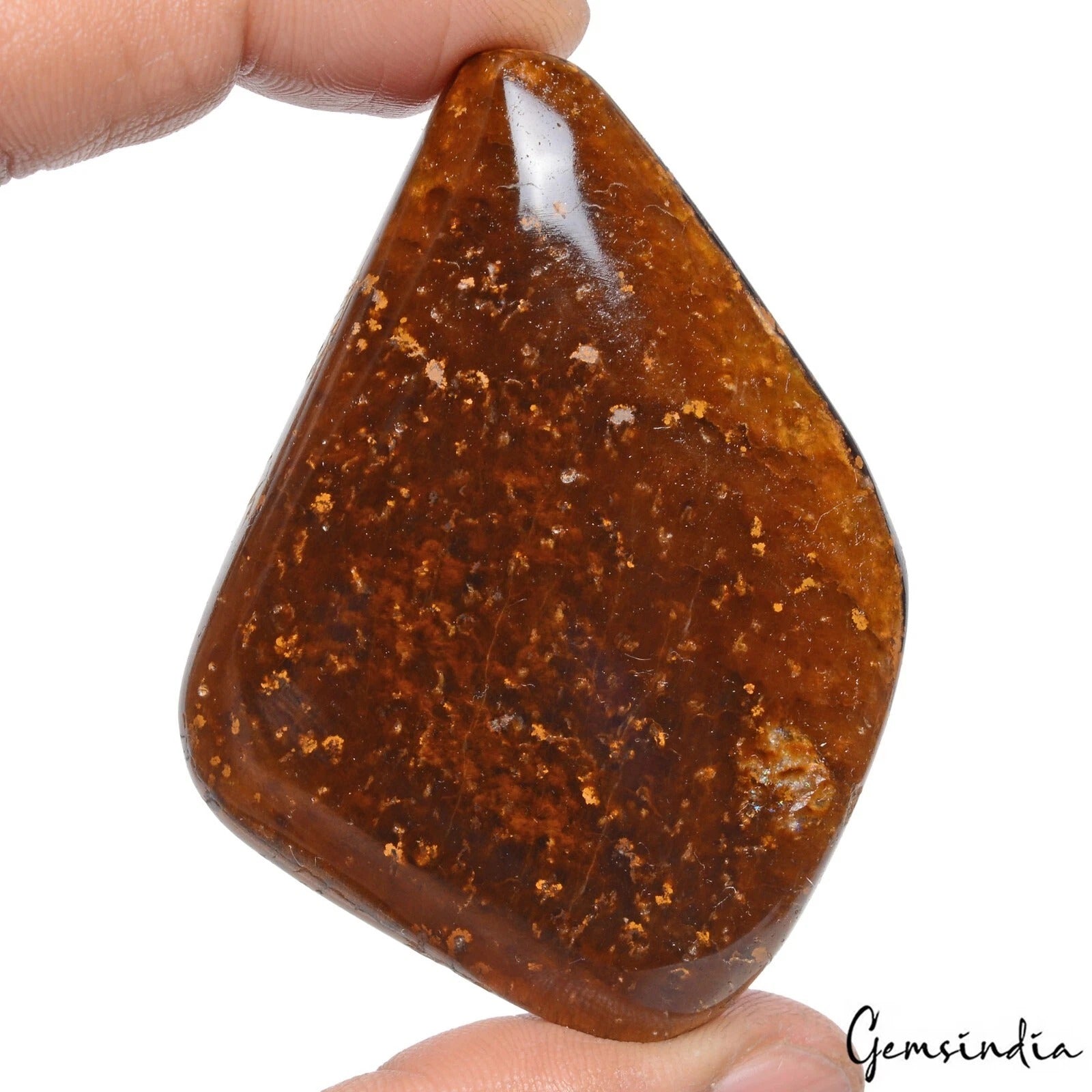 290 Cts Natural Untreated Brown Tiger Eye Fancy Cab Loose Madagascar Gemstone