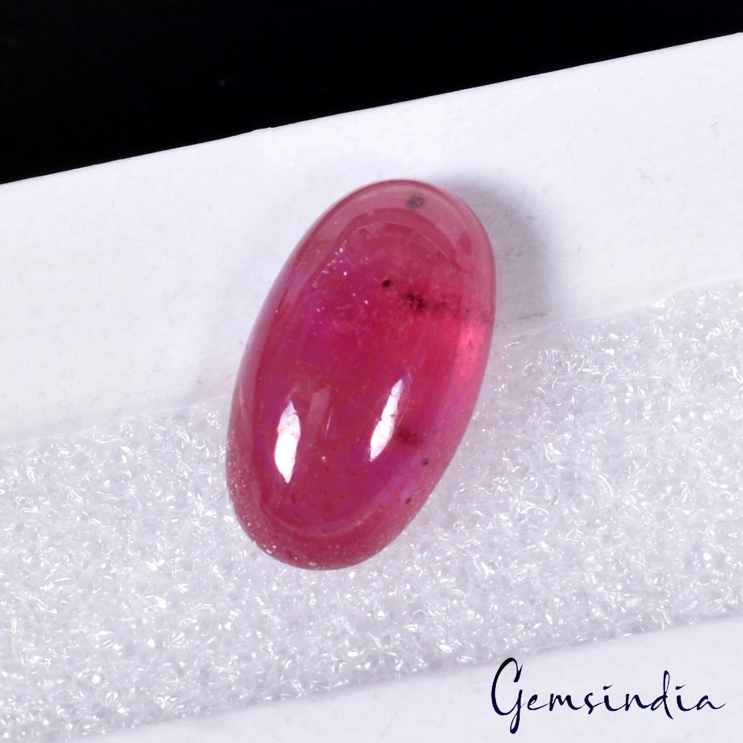 9.80 Ct Natural IGL&I CERTIFIED Mozambique Ruby Oval Cabochon Loose Gemstone