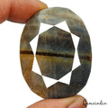 400 Ct Natural Untreated Blue Sapphire Oval Faceted Certified Pendant Size Gem