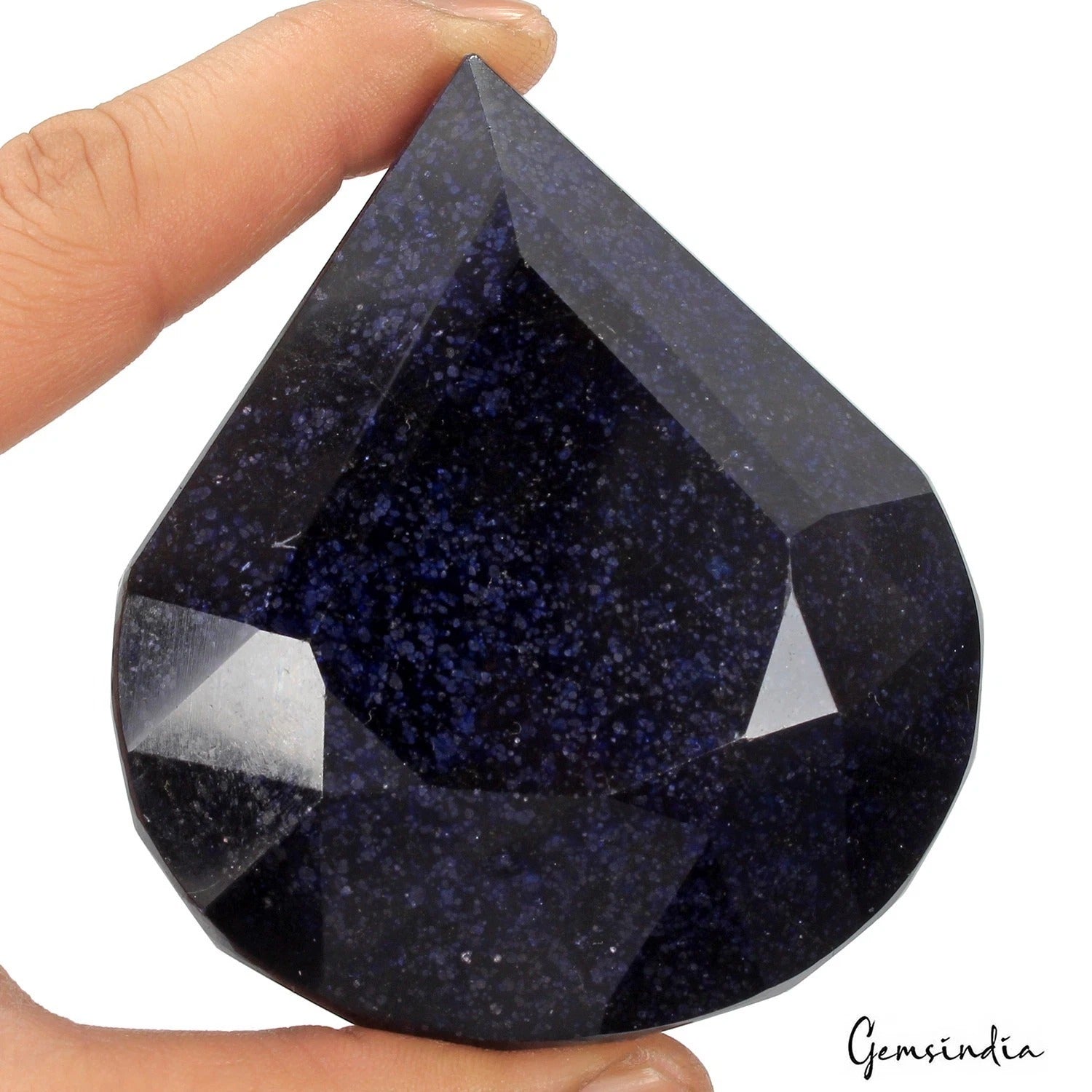 2260 CtS Natural Blue Sapphire Pear Cut Faceted Earth Mined Huge Size Loose Gems