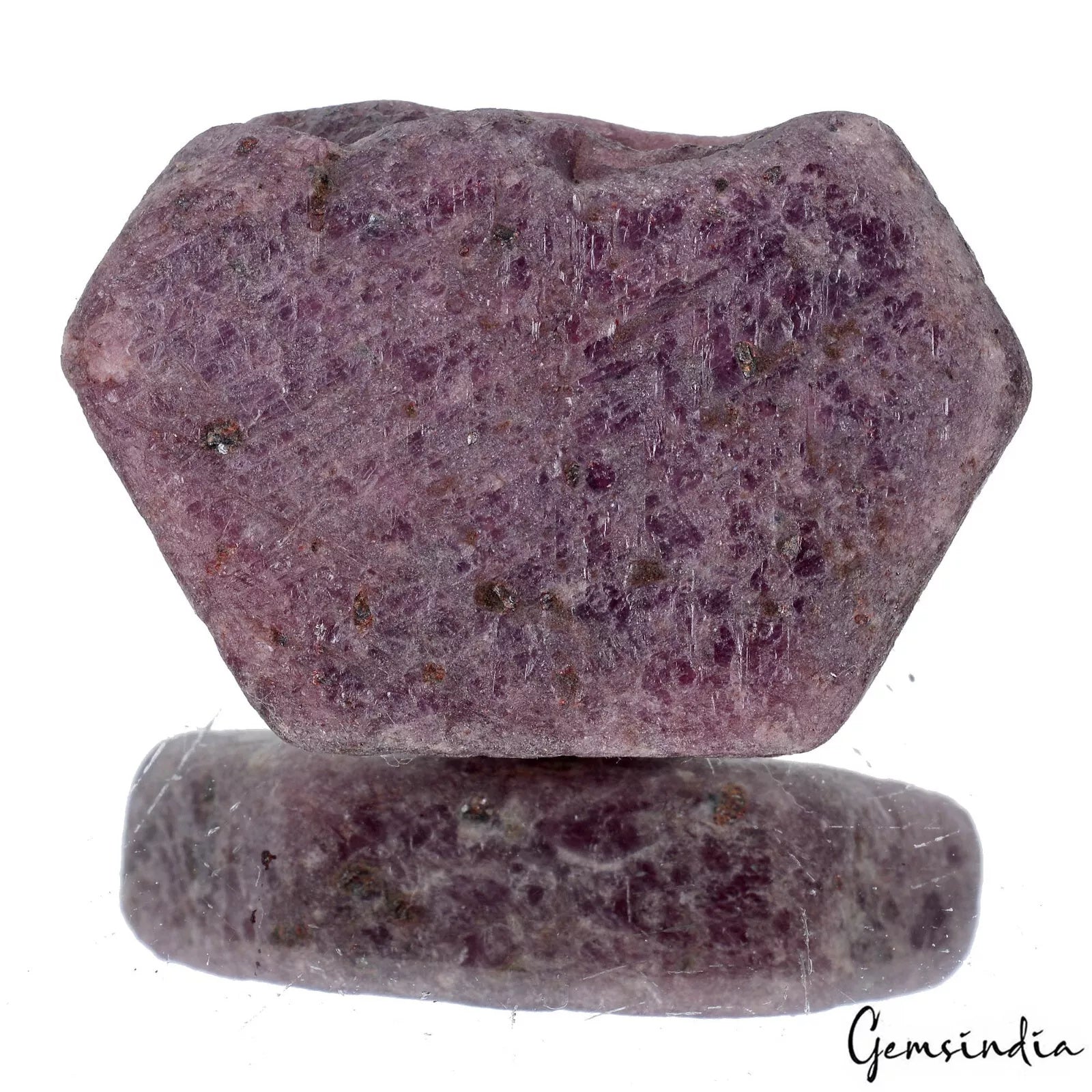 500Ct Natural Untreated Brown Red Corundum Ruby Crystal Raw Rough Loose Gemstone