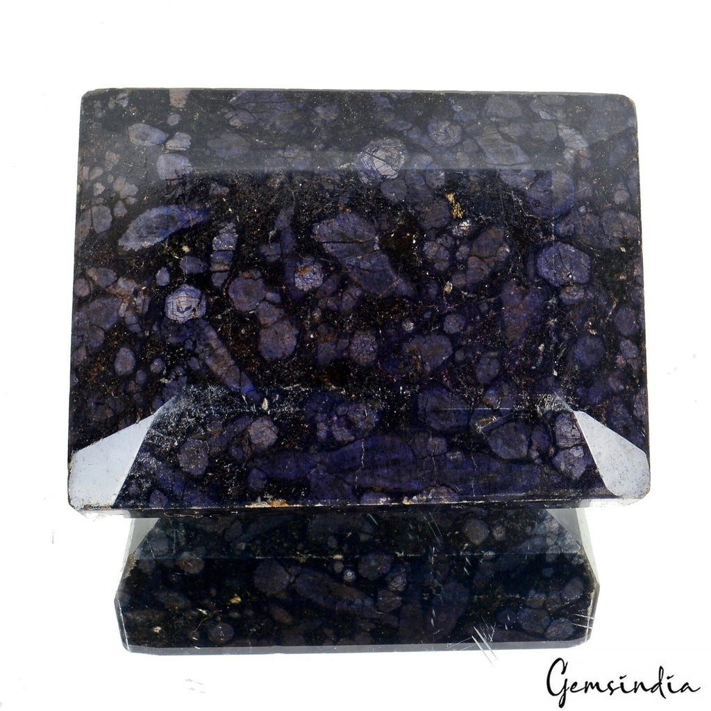 4020 Ct Natural African Blue Sapphire Rectangular Cut Earth mined Huge Loose Gem