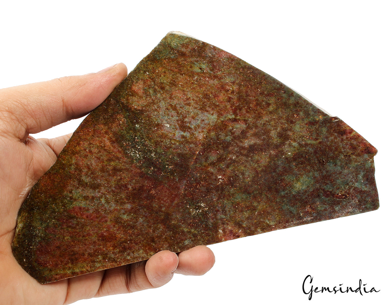 760 gram Ruby Kyanite Rough Slab Natural Untreated Crystal Display Specimen