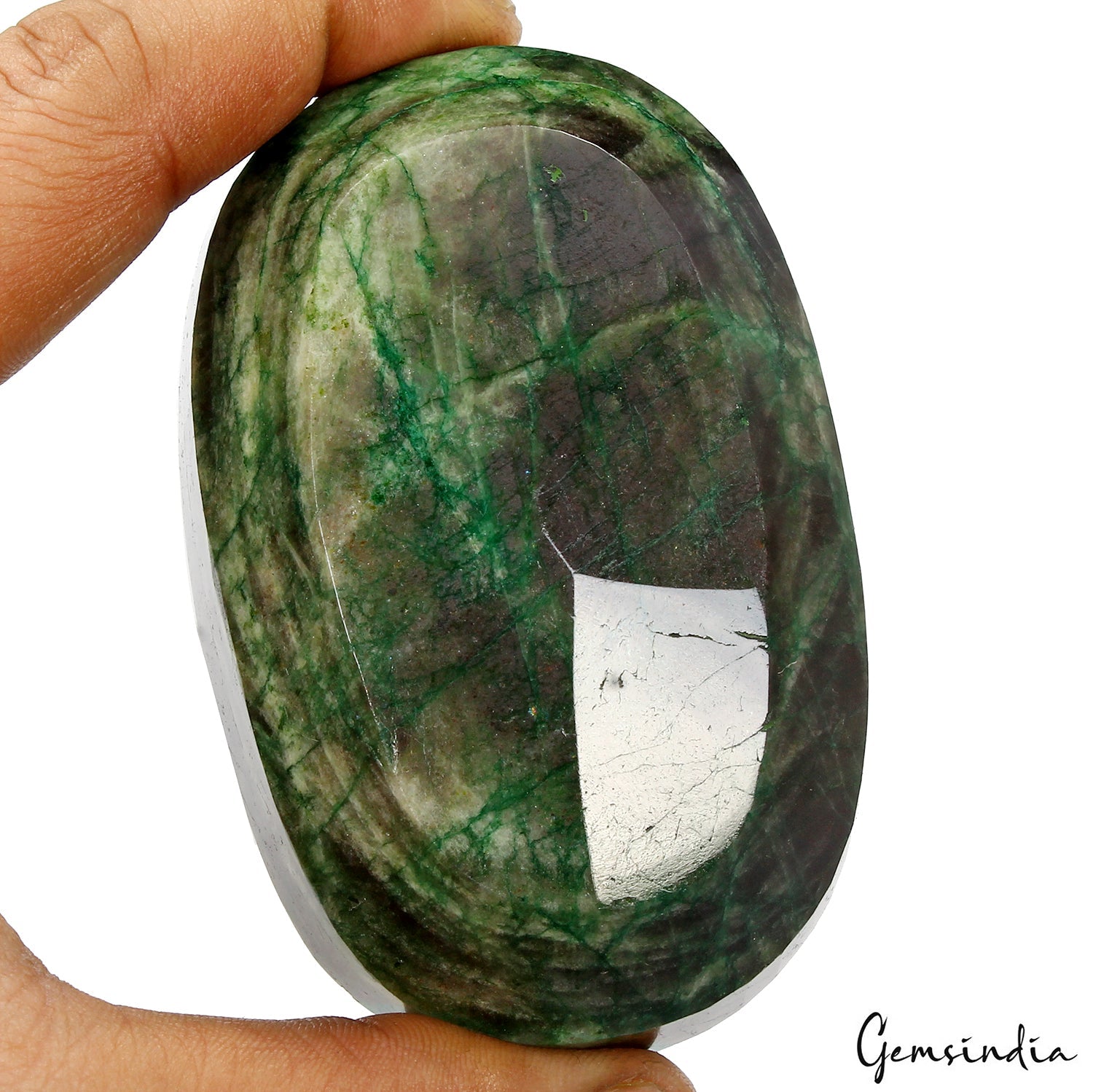 1570 Ct Natural Green Emerald Oval Faceted Earth Mined Loose Huge Gem 92x60x34mm