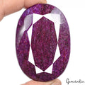 970 Ct Natural Red Ruby Oval Cut Faceted Earth Mined Huge Size Loose Gemstone