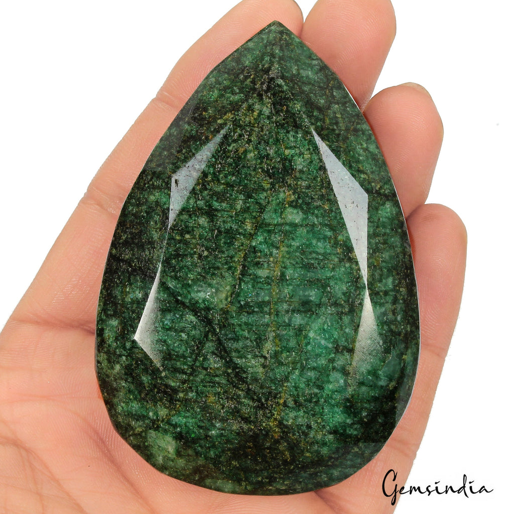 1060 Carat Natural Huge Green Emerald Earth-Mined Museum Size Pear Cut Gemstone