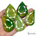 2530 Cts/5 Pcs Natural Brazilian Green Emerald Pear Cut Loose Wholesale Gemstone