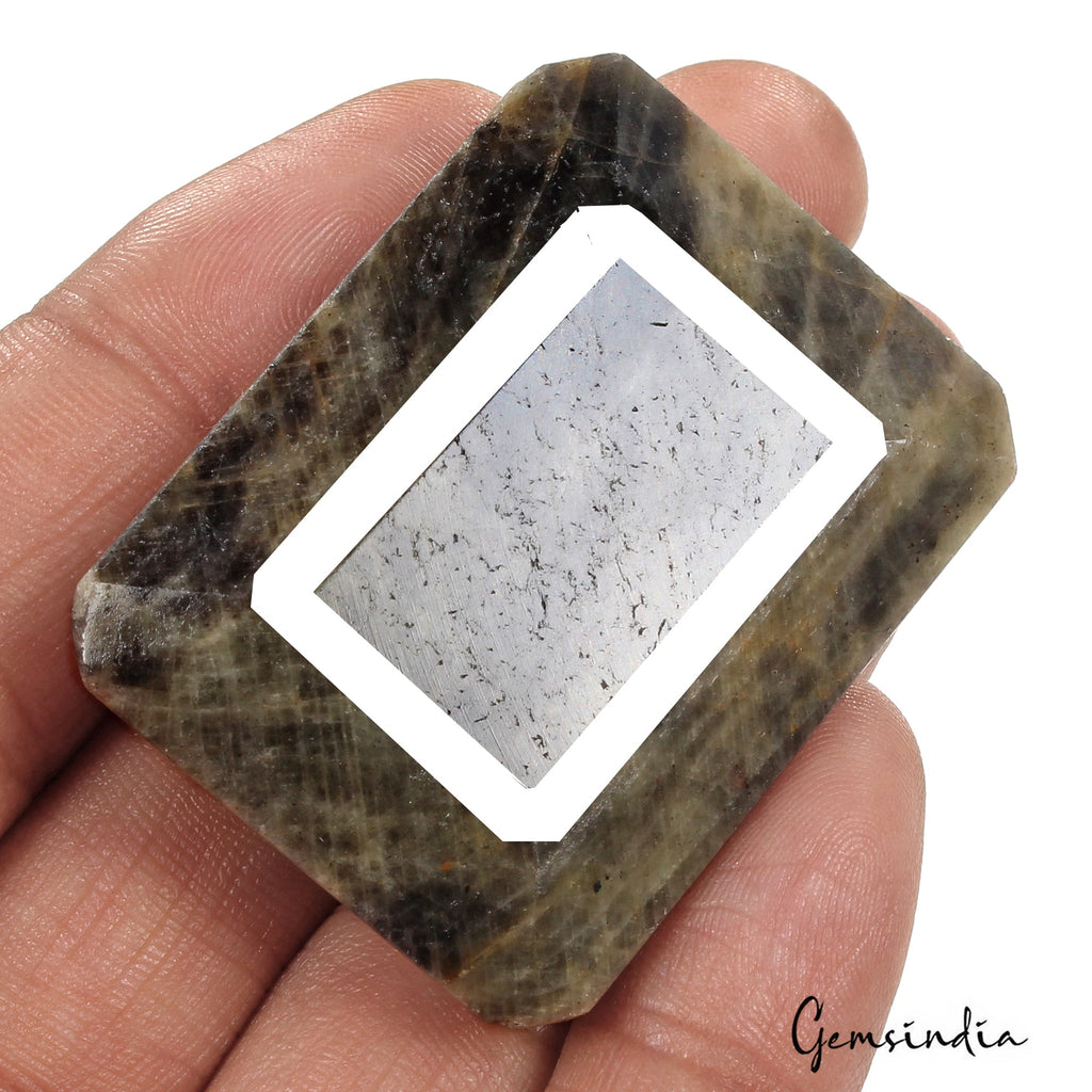 320 Ct Natural Untreated Sapphire Octagon Faceted Earth Mined Huge Size Gemstone