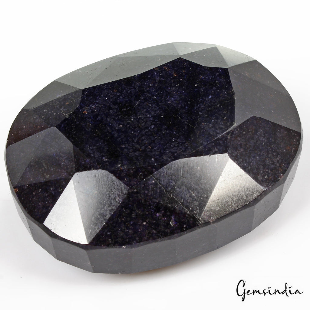 Huge 3100 Cts Natural African Dark Blue Sapphire Oval Cut Loose Museum Size Gem