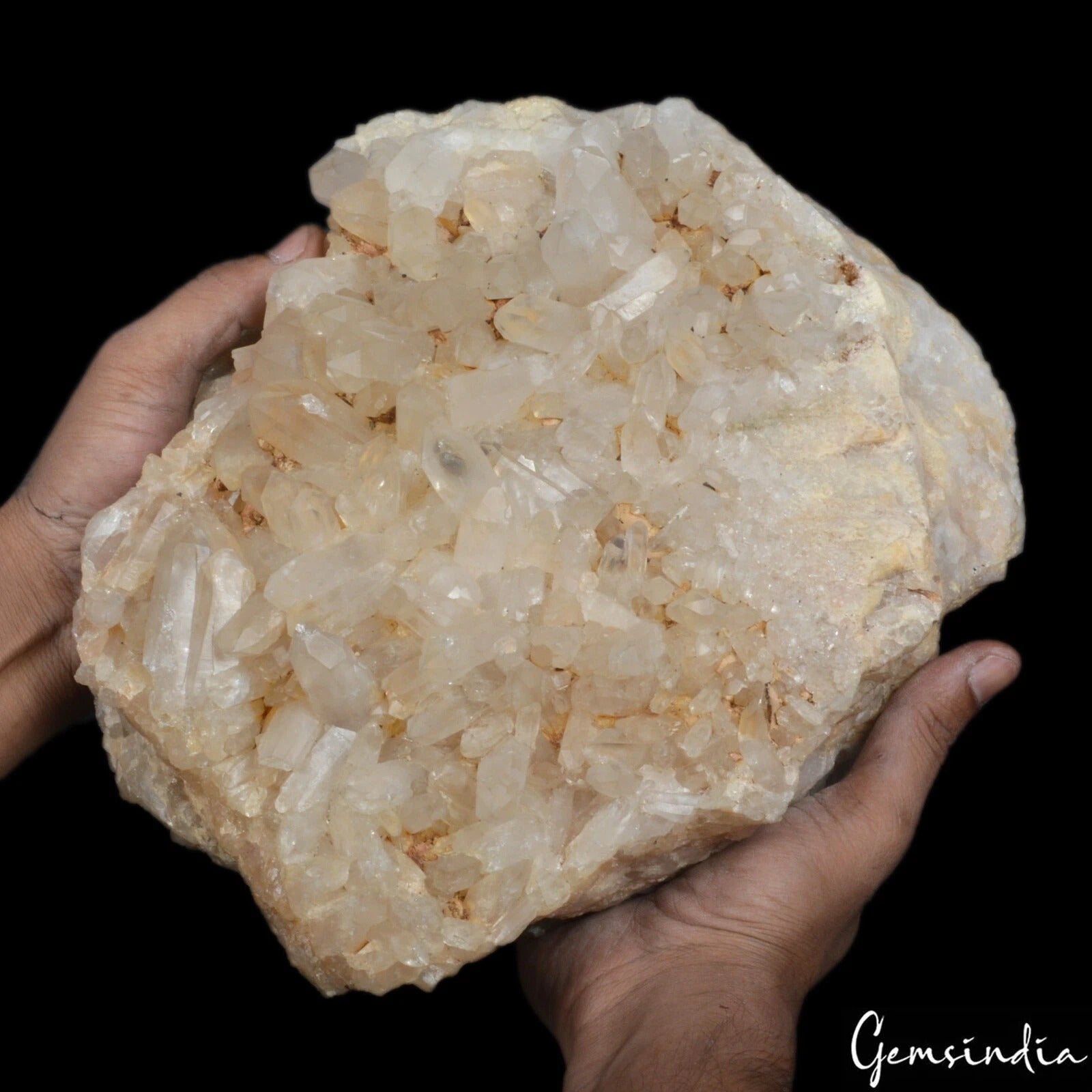 7.83 Kilo Natural Untreated White Quartz Huge Rock Rough Crystal Healing Mineral