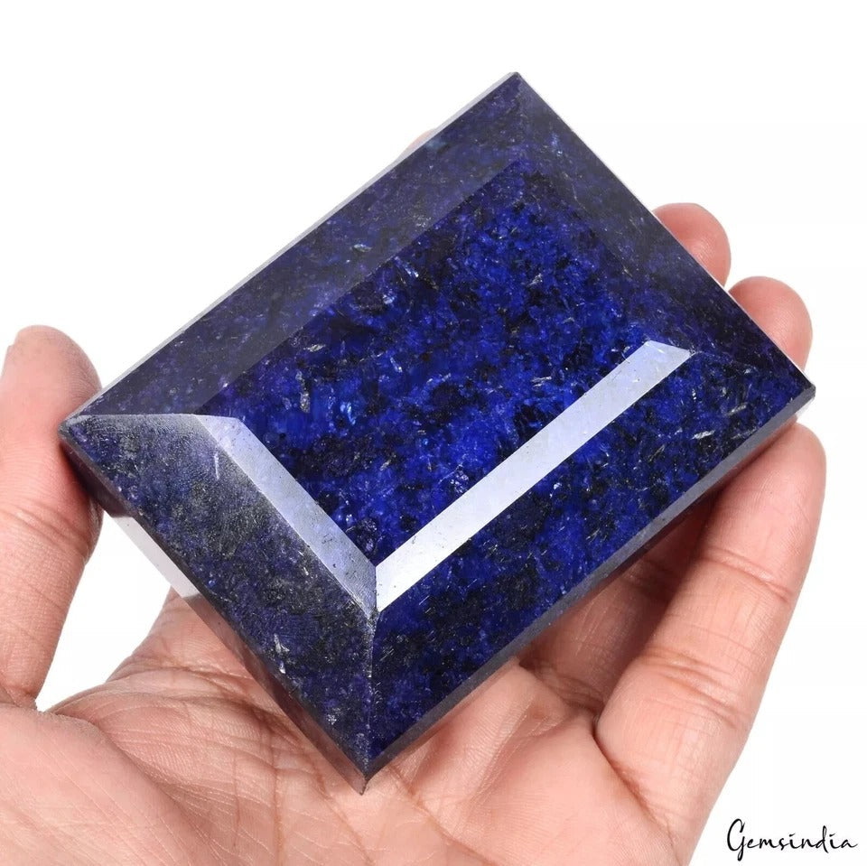 MUSEUM SIZE 2650Ct Natural Blue Sapphire Baguette Cut Loose Earth Mined Gemstone