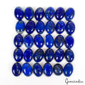 Lapis Lazuli Lot, Cabochon, Color Enhanced, Blue — 30 Pieces, 14mm, 200 Ct, Afghanistan