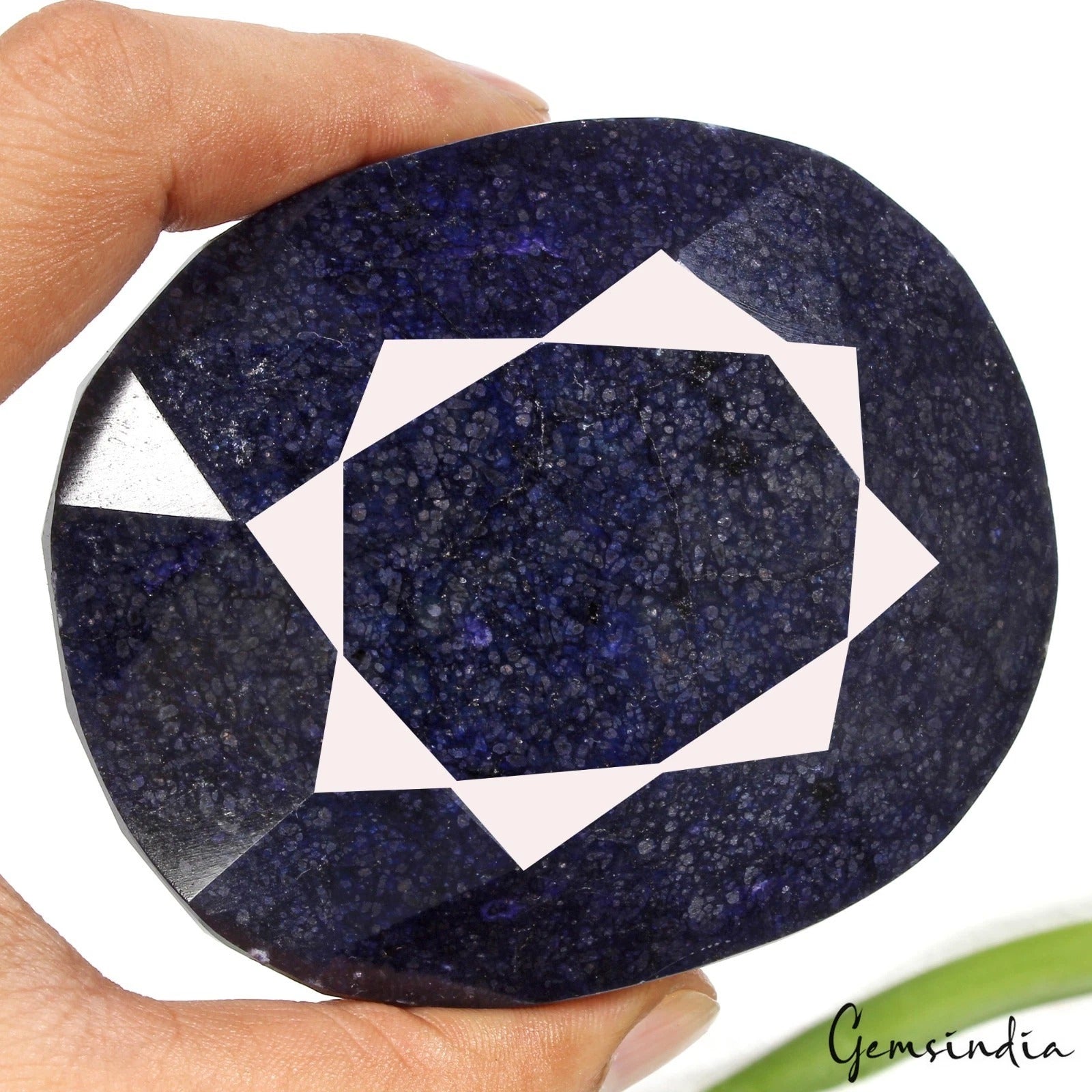 Large 3060 Ct Natural Blue Sapphire Oval Cut Faceted Earth Mined Huge Size Gems