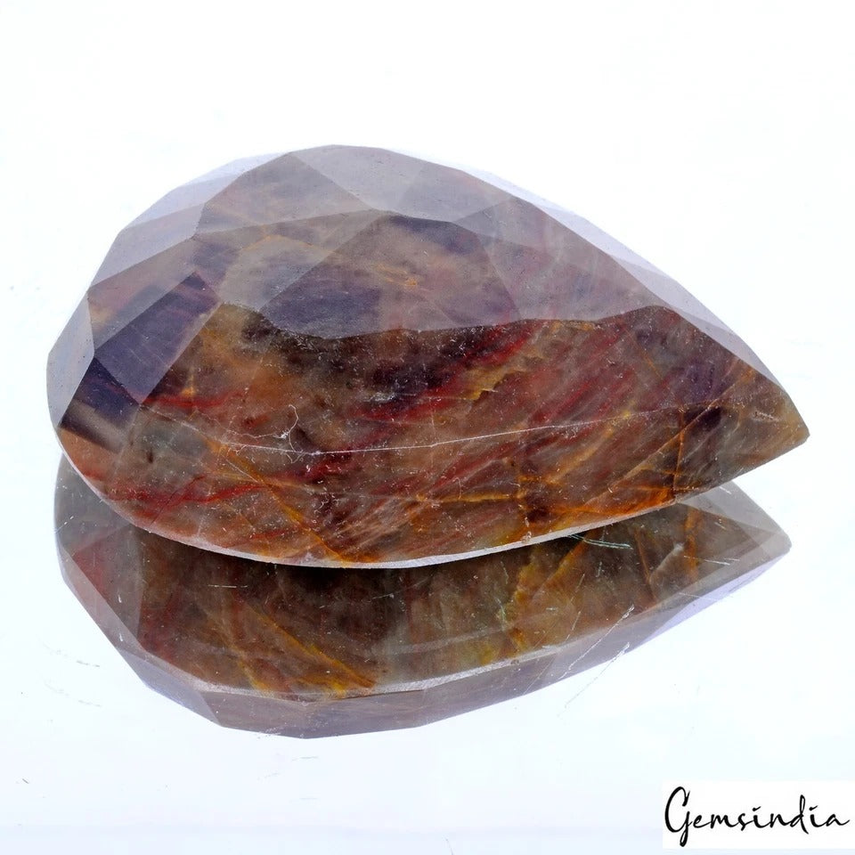 Sapphire Loose Gemstone, Untreated, Brown — 78 x 65x 25mm, 1060 Ct, Madagascar