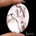 Turquoise Cabochon, Untreated — 54 x 40 x 7mm, 157.00 Ct