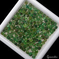 13.50 Ct Natural Colombian Emerald Round Cut Faceted Loose Gemstones lot 163 Pc