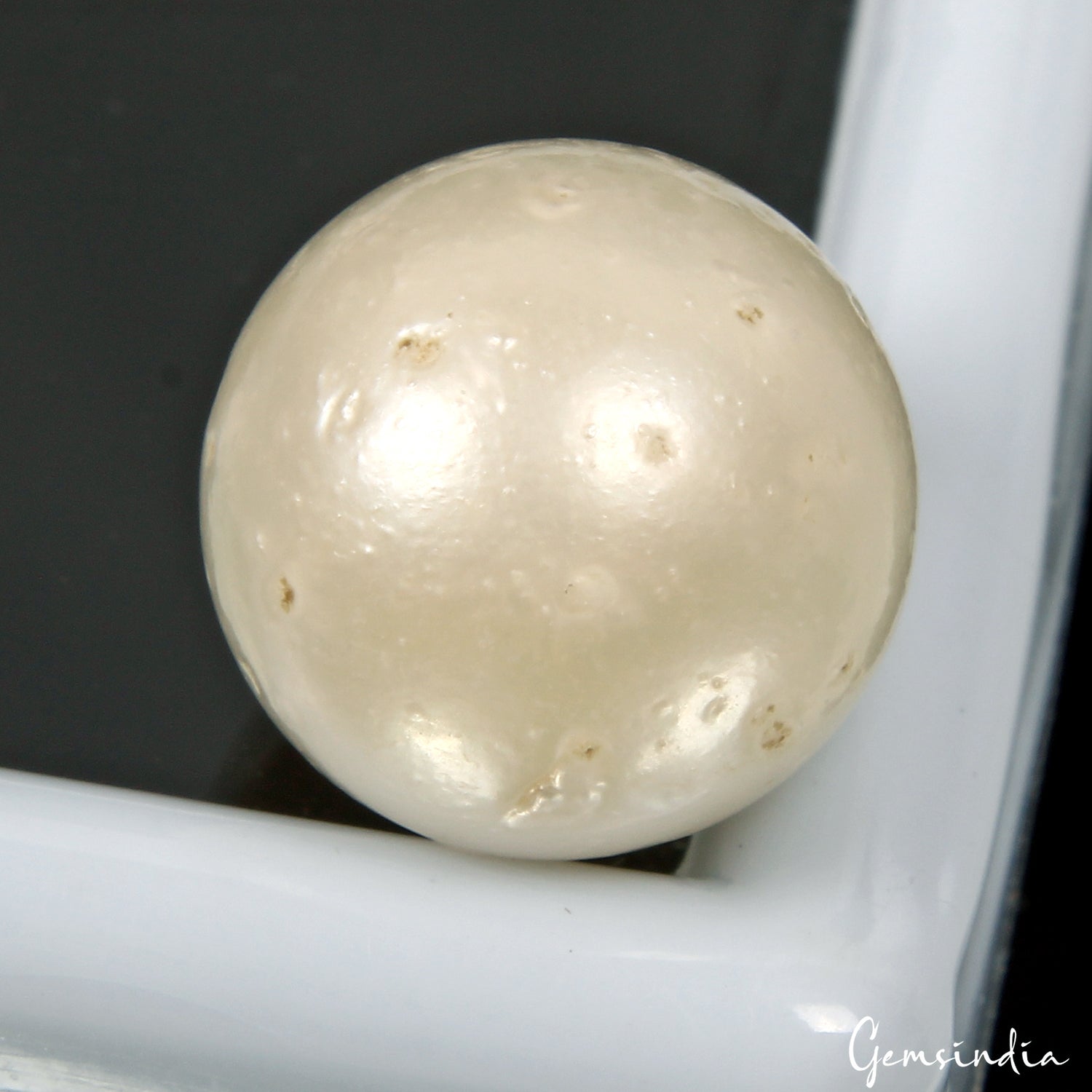 Huge 12mm Natural South Sea Genuine White Round Pearl Undrilled Jewelry Gemstone