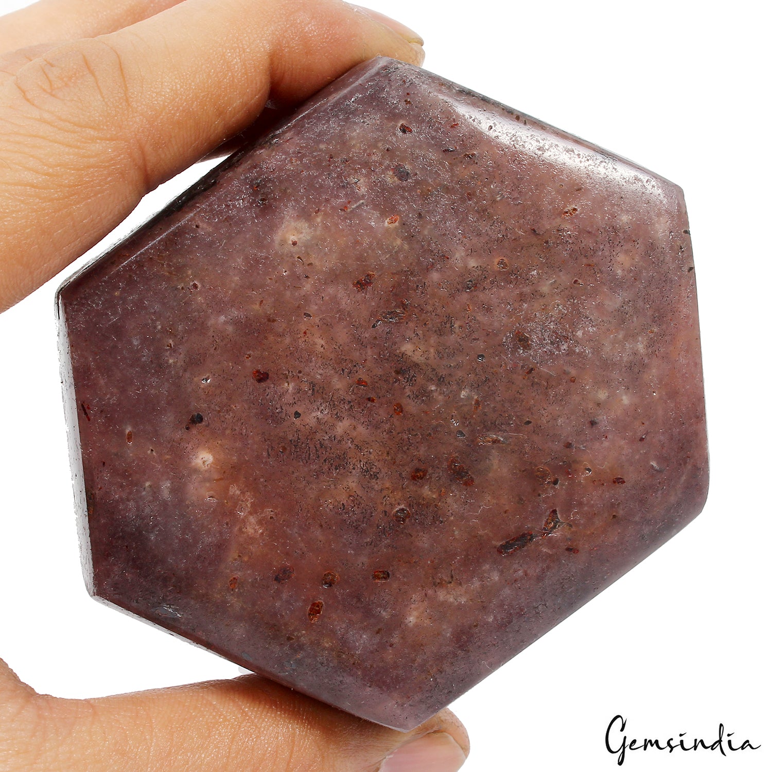 Ruby Rough, Untreated, Red — 3.3x2.8x1.8 Inches, 720 g (3600 Ct), Madagascar