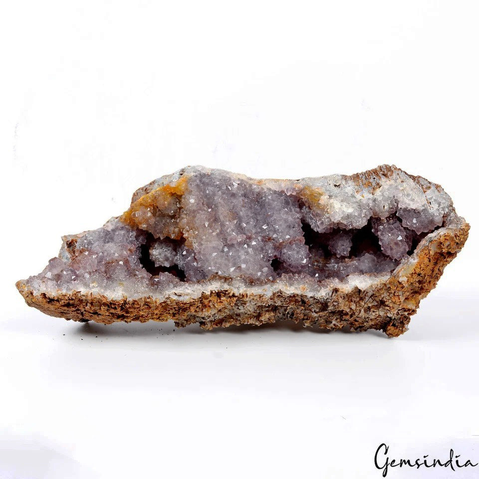 3.2 Kg Huge Natural Purple Amethyst Geode Cave Cluster Crystal Specimen Healing