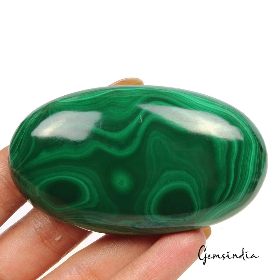 560 Ct Natural Untreated Green Malachite Artistic Design Oval Cab Loose Gemstone