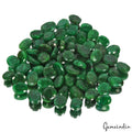 1000 Cts/68 Pcs Natural Brazilian Bottle Green Emerald Oval Cut Loose Gems Lot