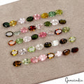 16.60 Ct/40 Pcs Natural Untreated Multi Color Tourmaline Oval Calibrated Gem Lot