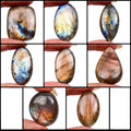 400 Ct 100% Natural Multi Flashing Labradorite Mix Cabochon Loose Gemstones Lot