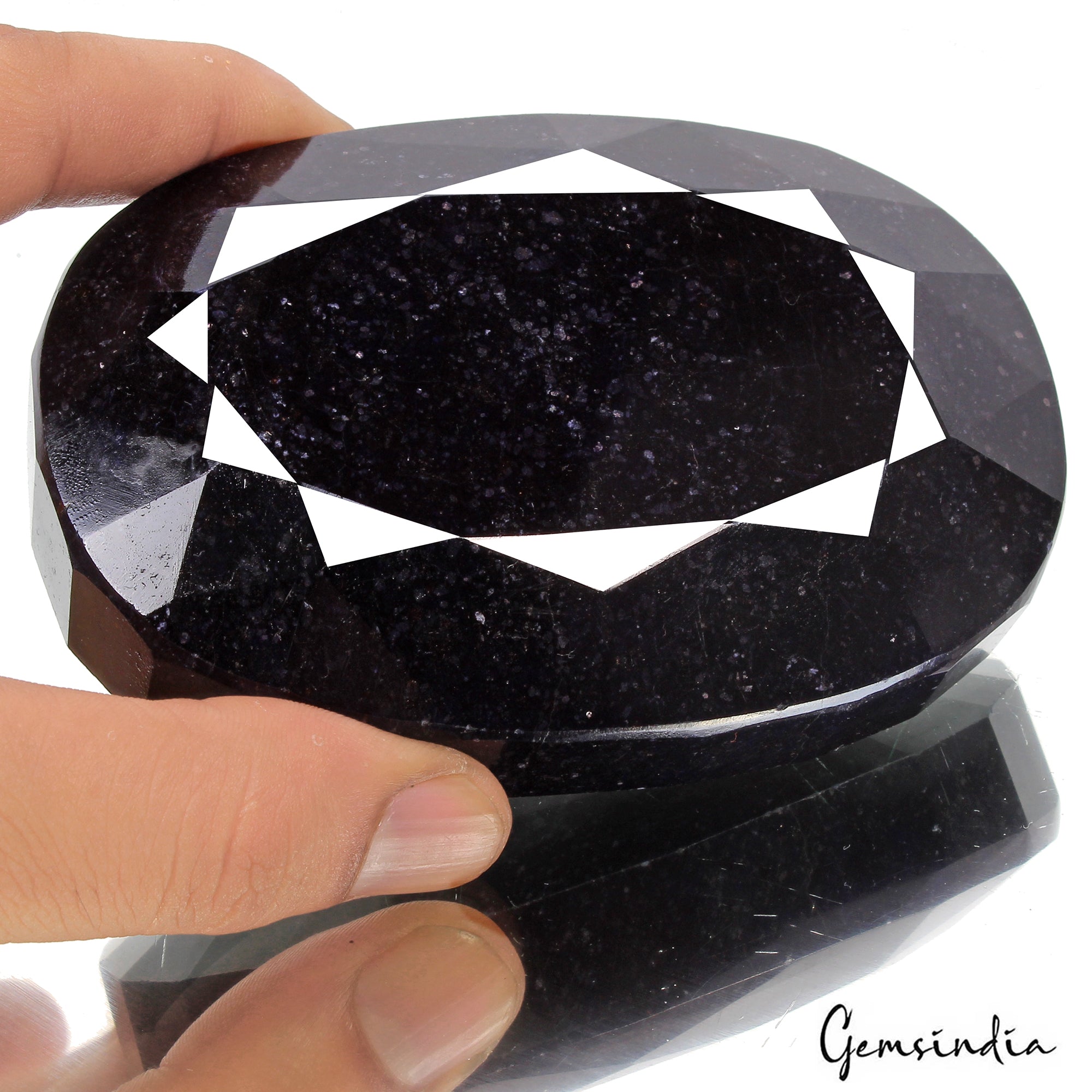 Large 2940 Ct Natural Blue Sapphire Oval Faceted Faceted Earth Mined Loose Gems