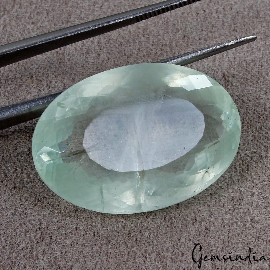 Huge 41.10 Cts Natural Aquamarine Ocean Blue Oval Cut Unheated Gemstone, Brazil